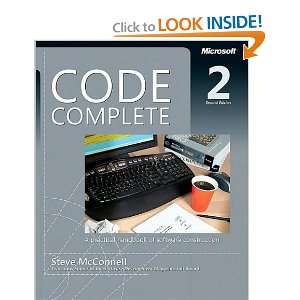  by Steve McConnell Code Complete A Practical Handbook of 