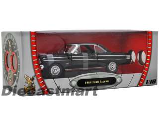   SIGNATURE 118 1964 FORD FALCON NEW DIECAST MODEL CAR BLACK  