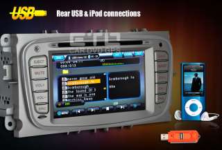 ETO Ford Focus Kuga Mendeo In Car DVD GPS Sat Nav Bluetooth iPod Auto 