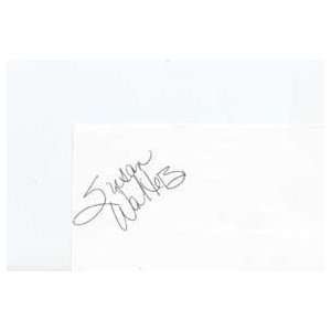 SUSAN WALTERS Signed Index Card In Person