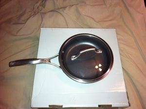Calphalon Unison 10 Covered Fry Pan Nonstick LID NEW  