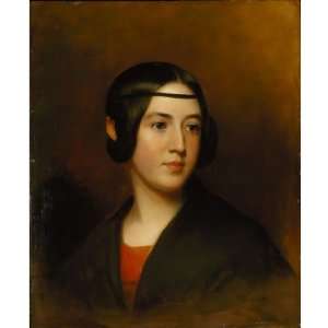   Thomas Sully   32 x 32 inches   Portrait of Blanch Sully Home