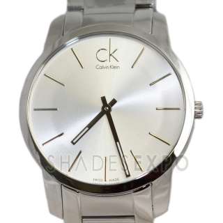 NEW Calvin Klein Watches K2G21126 SILVER CITY SILVER 613352052476 