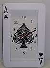 ace of spades playing card funny wall clock new great