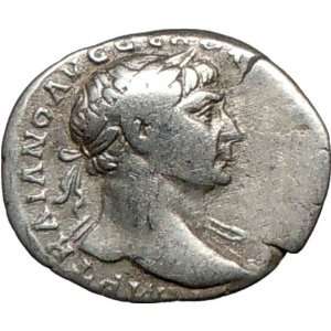 TRAJAN 103AD DACIA CAPTIVE Soldier Authentic Ancient Silver Roman Coin 