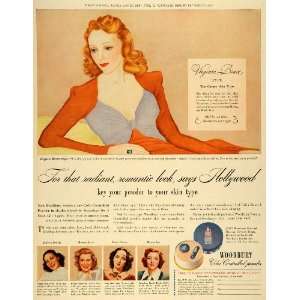   Myrna Loy Virginia Bruce Beauty   Original Print Ad