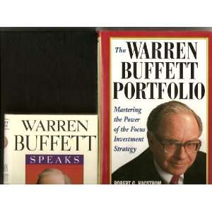  WARREN BUFFETT 3 books The Warren Buffett Way * The Warren Buffett 