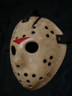 FIBERGLASS Jason 6 hockey GOALIE mask Halloween Gaga  