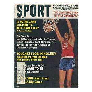 Wilt Chamberlain March 1967 Sport Magazine