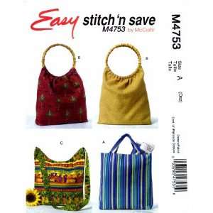   Sewing Pattern Fashion Accessories Bags Purse Arts, Crafts & Sewing