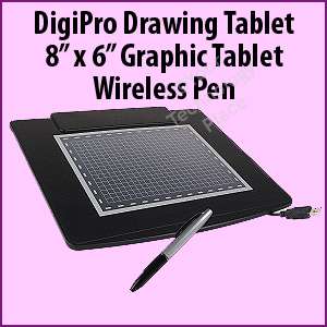   WP8060 8 x 6 USB Graphics Drawing Pen Tablet 810884001303  