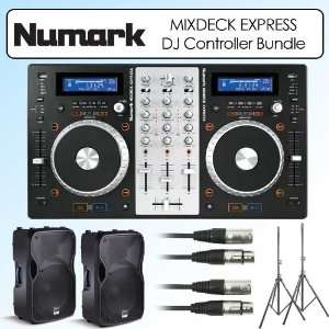  Numark MIXDECK EXPRESS Premium DJ Controller With CD and 