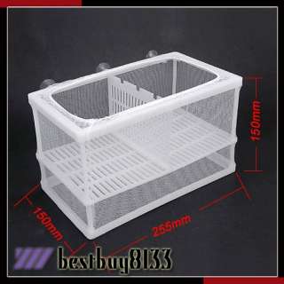   US EU ★ New Aquarium Fish Tank Fshing Soft Net Breeder Baby Hatchery