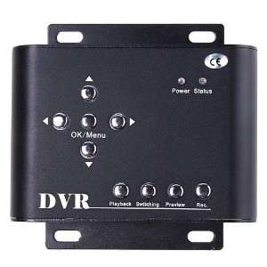 2CH Car Security Mini DVR SD Video/Audio CCTV Recorder 
