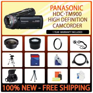 New Panasonic HDC TM900 TM900 Camcorder Package 885170040038  