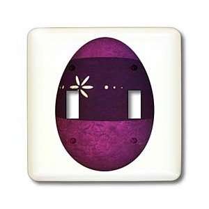 Boehm Graphics Holiday Easter   Dyed Painted Band Easter Egg   Light 