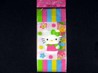 Hello Kitty Cellophane Treat Sacks Gift Bags Party Supplies Favors 