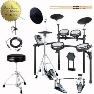  Roland TD 15KV V Drums Electronic Drum Kit w Extra Cymbal 