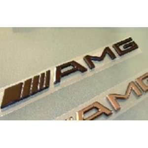  AMG Emblem Black Pearl Automotive