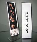 Photo Booth Frame 2.25x6 acrylic picture frame 1 dozen