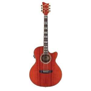  ESP LTD Xtone Exotic Wood Series EW P Acoustic Electric Guitar 