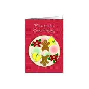  Cookie Exchange Swap Invitations Ideas Plate of Cookies 