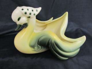 Hull Pottery Vtg Large Bandanna Duck Planter Vase 74  