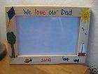 WE LOVE OUR DAD   fathers day photo picture frame items in The 