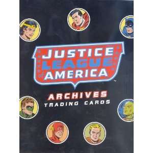    Justice League of America 2009 Card Album Binder Toys & Games