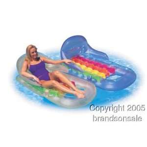    Inflatable Floating Swimming Pool Lounge Chair Toys & Games