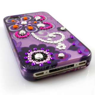   Bling Hard Case Cover for Apple iPhone 4S Sprint Verizon AT&T  