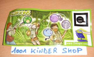 KINDER NATOONS DC015 DC 15 AUFGEBLASEN + BPZ SINGLE  