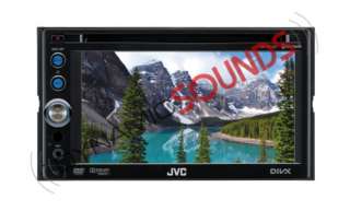 JVC KW AVX740 CD/DVD Bluetooth USB Stereo 6.1 inch Wide Screen 2 DIN 