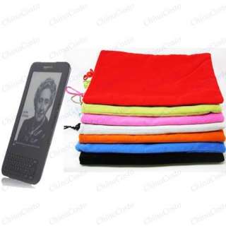 Velvet Case Sleeve Pouch Cover 4  KINDLE 3 3G WIF  