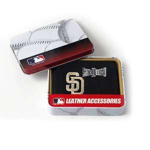  San Diego Padres Embroidered Trifold Wallet Sports 