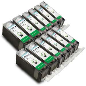   2945b001 high capacity black ink cartridge w chip 2x compatible canon