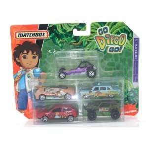  Matchbox Go diego Go 5 Pack Cars Toys & Games