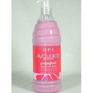  OPI Avojuice Skin Quenchers Lotion, 6 oz, Grapefruit 