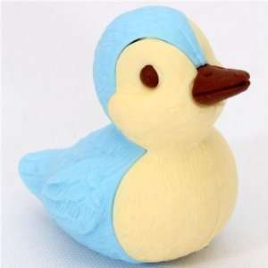  cute blue duck eraser from Japan by Iwako Toys & Games