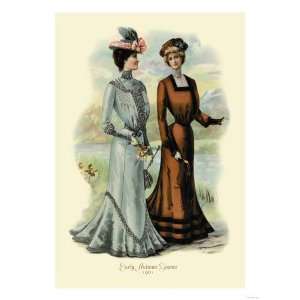  Early Autumn Gowns Giclee Poster Print, 24x32