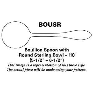  Buccellati Palm Beach (Sterling) Spoon Soup/Round Bowl (B 