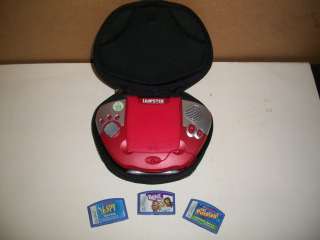 LEAP FROG, LEAPSTER, MULTIMEDIA LEARNING SYSTEM, EDUCATIONAL, 3 GAMES 