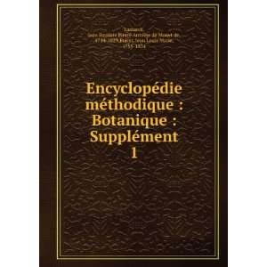  EncyclopÃ©die mÃ©thodique  Botanique  SupplÃ©ment 