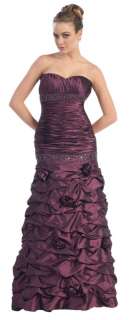 EVENING SWEET 16 PROM GOWN ENGAGEMENT DRESS + PLUS SIZE  