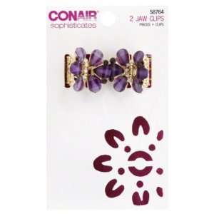  Conair Jaw Clips 2 clips