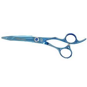  Pro Hair Cutting Hakikake 6.0 Light Blue Titanium Salon Shears 