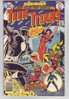 TEEN TITANS 44 STRICT VF/NM+ DR LIGHT ROBIN SPEEDY 1976  