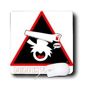   handsaw triangle 4 for dark backgrounds   Mouse Pads Electronics