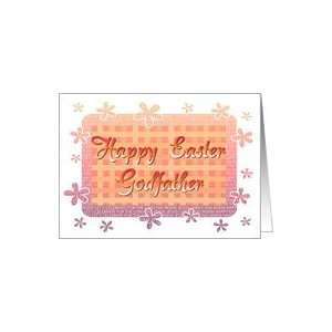  Godfather Happy Easter   Flowery Borders Card Health 