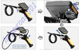   Flashlight Tube Snake Camera Cam Endoscope Inspection Borescope DVR